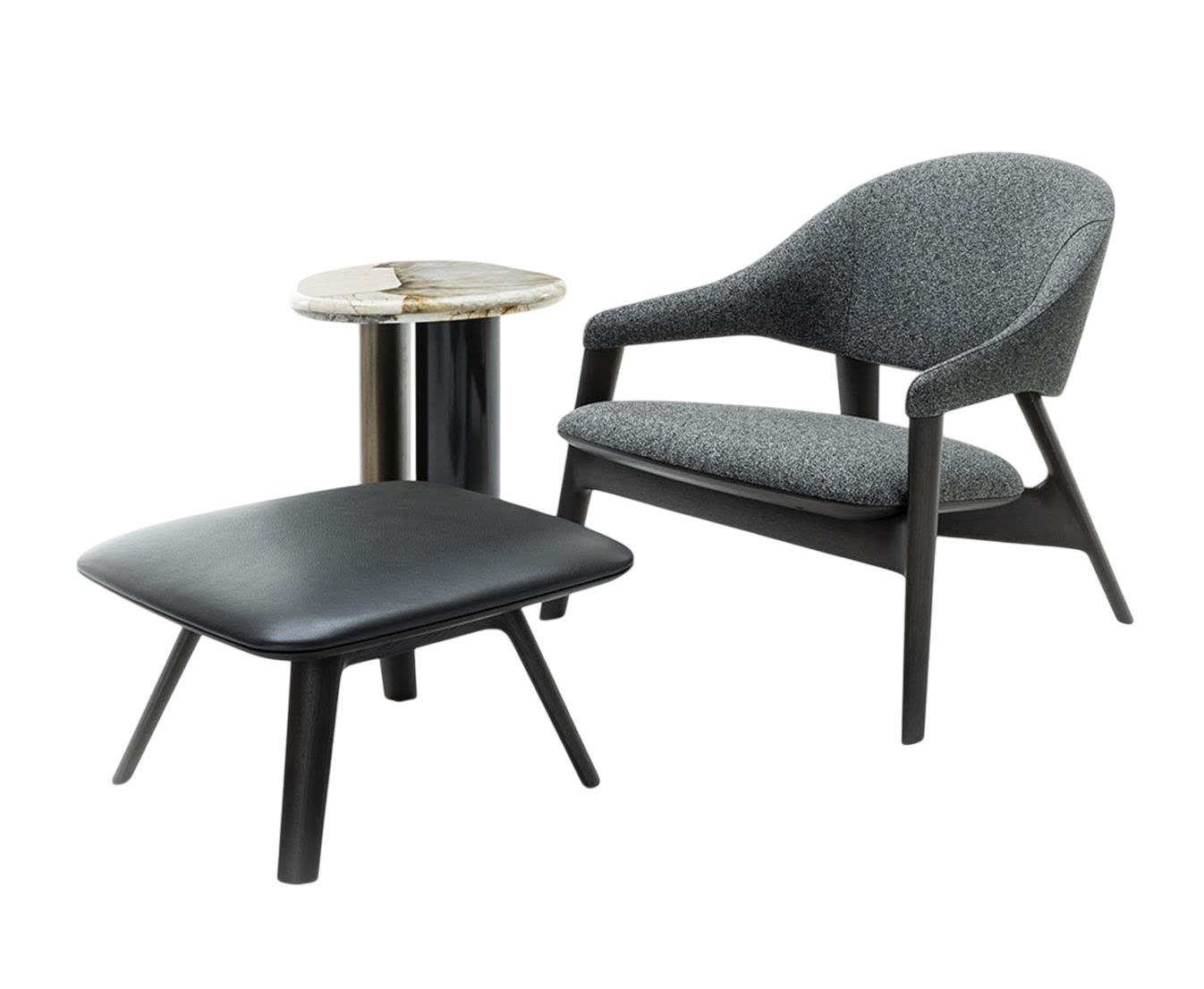 Egle Gray Lounge Chair