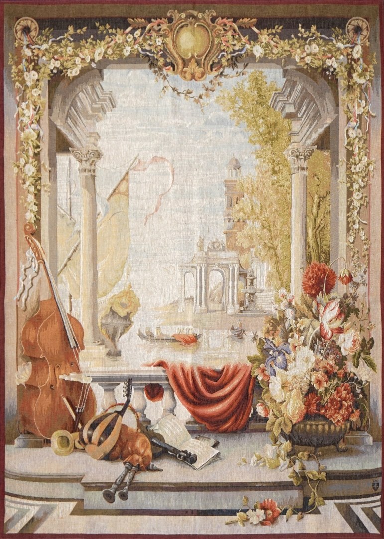 Port of Tuscany Wall Hanging | Size: 4' 11