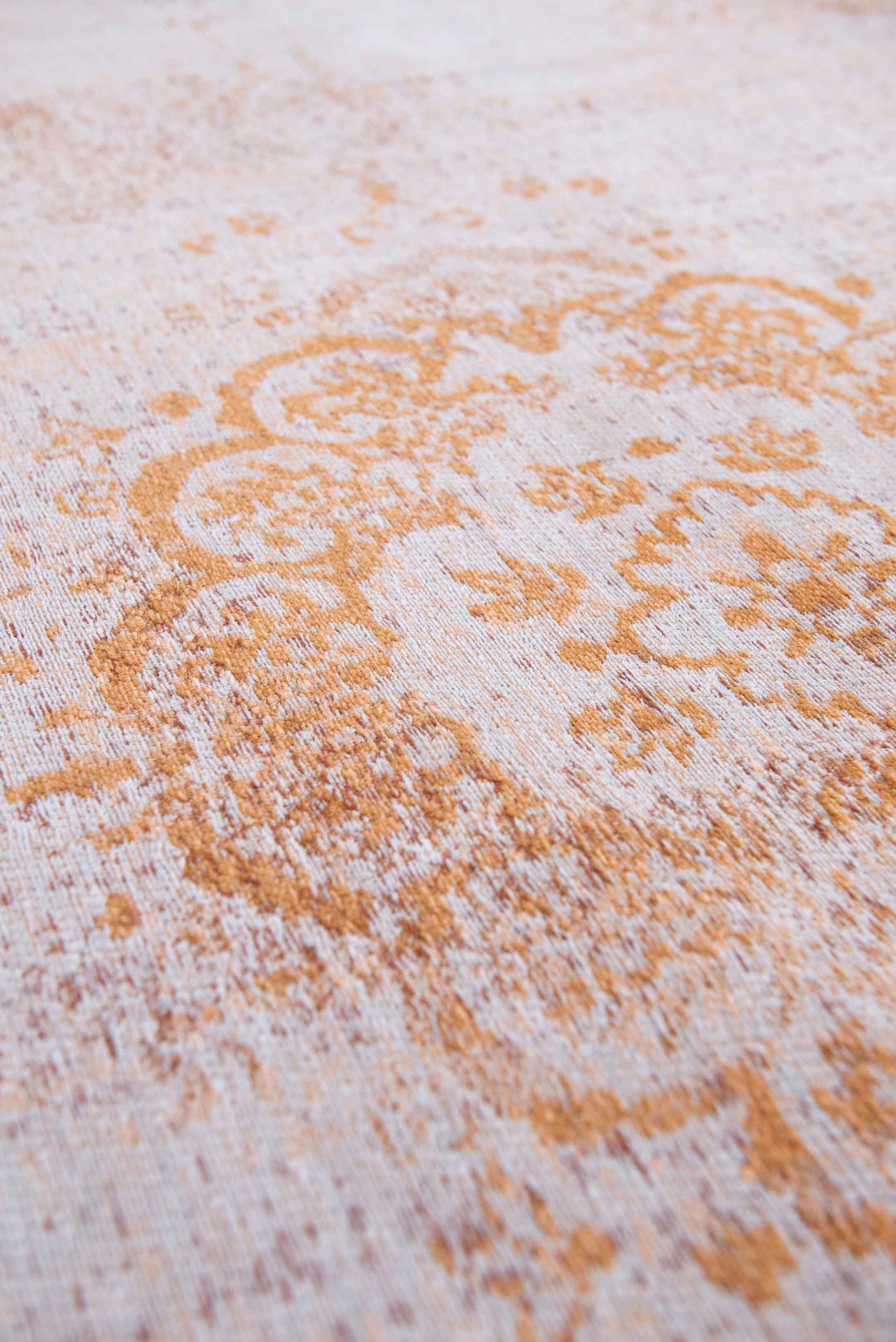 Medallion Orange Rug