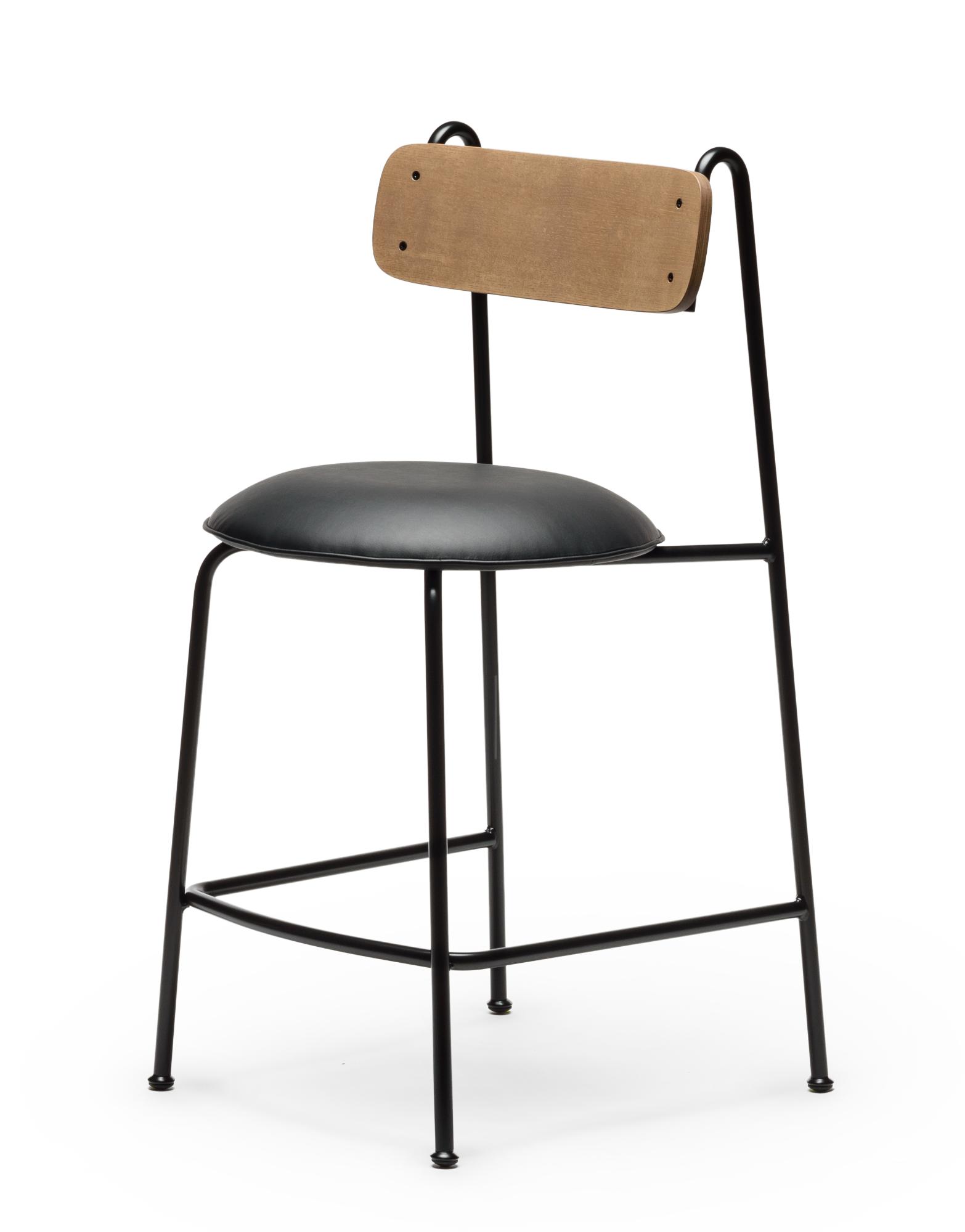 Lena SG-65 Black Bar Chair