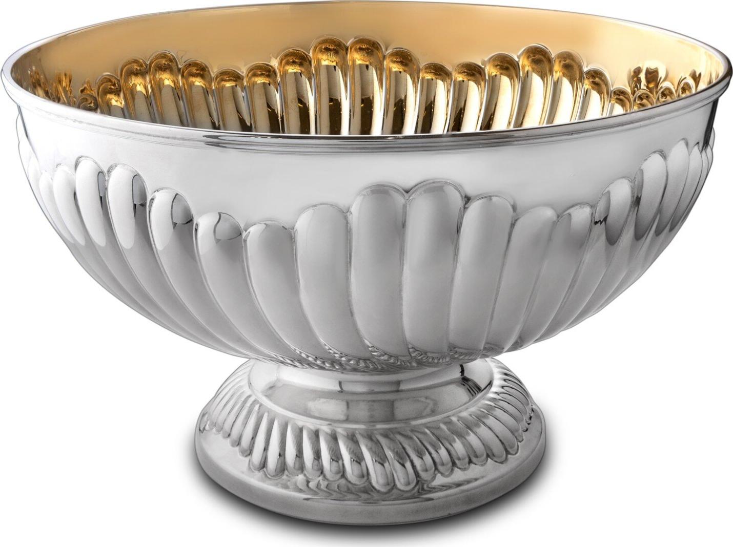 Silver/Gold Round Bowl