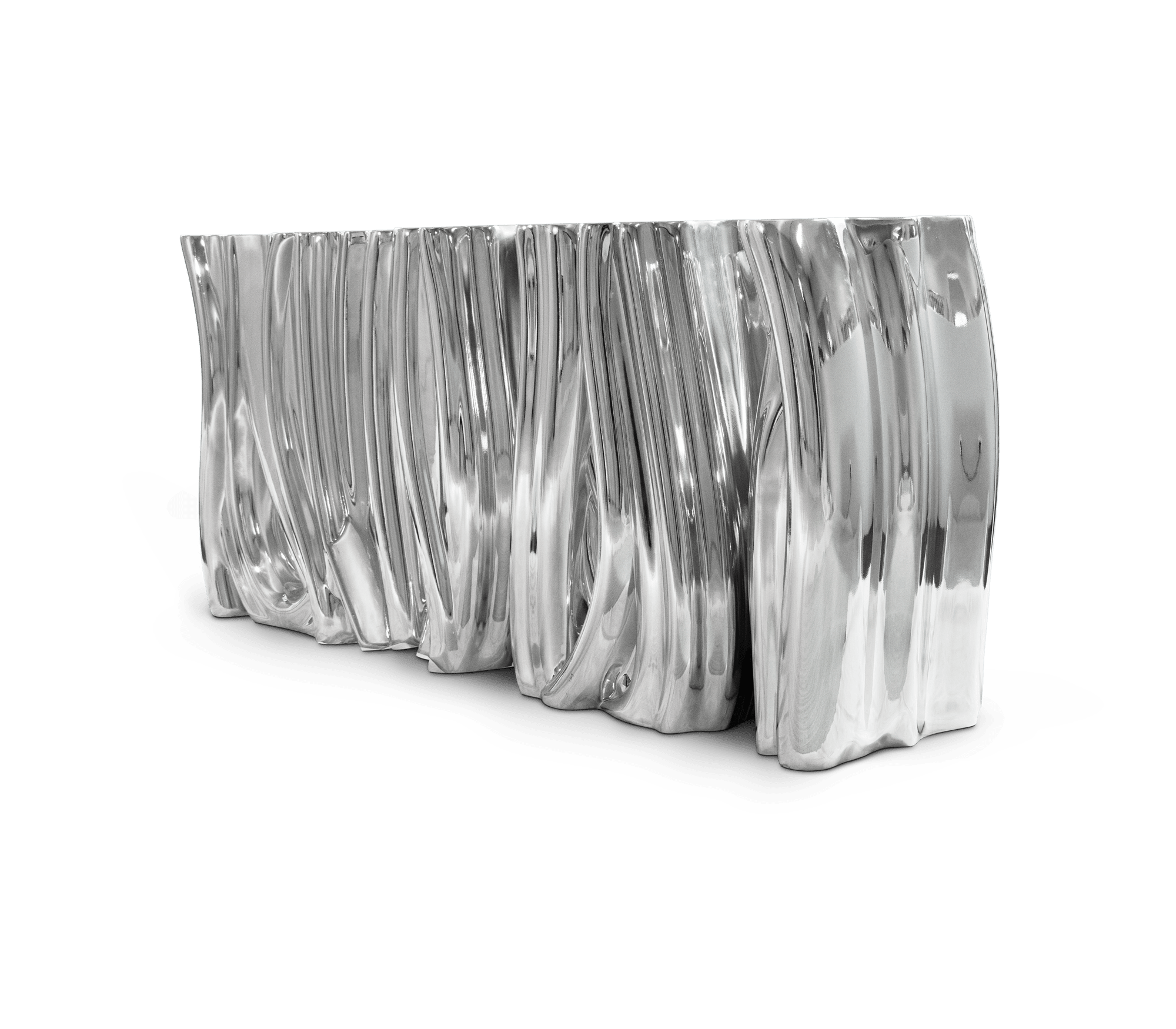 Monochrome Silver Premium Sideboard