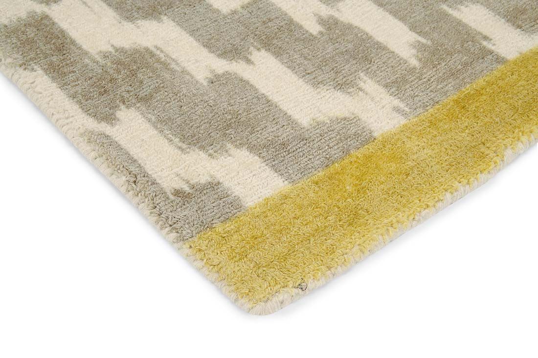 Diamonds Beige Handloom Wool Rug