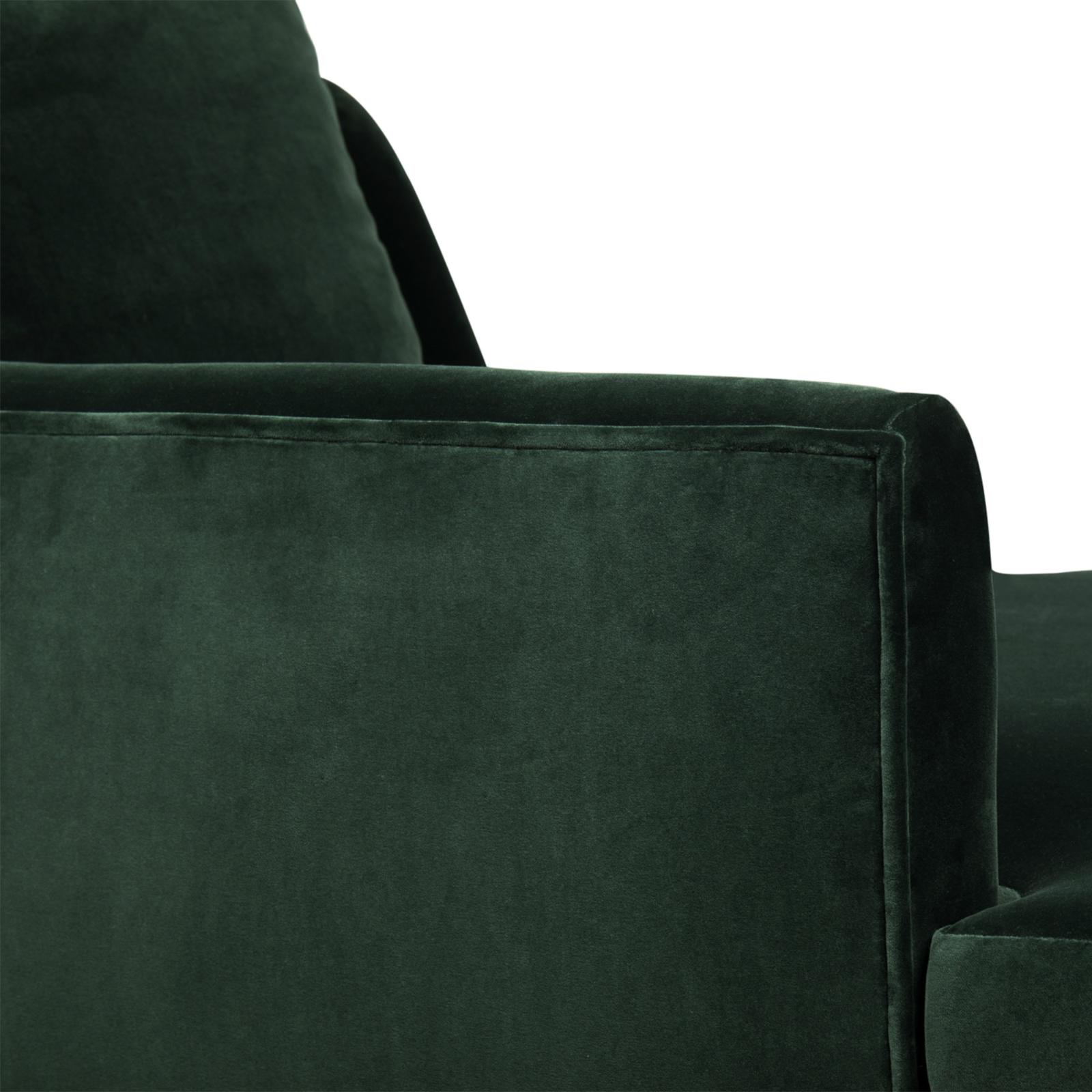 Plush Velvet Chaise Longue