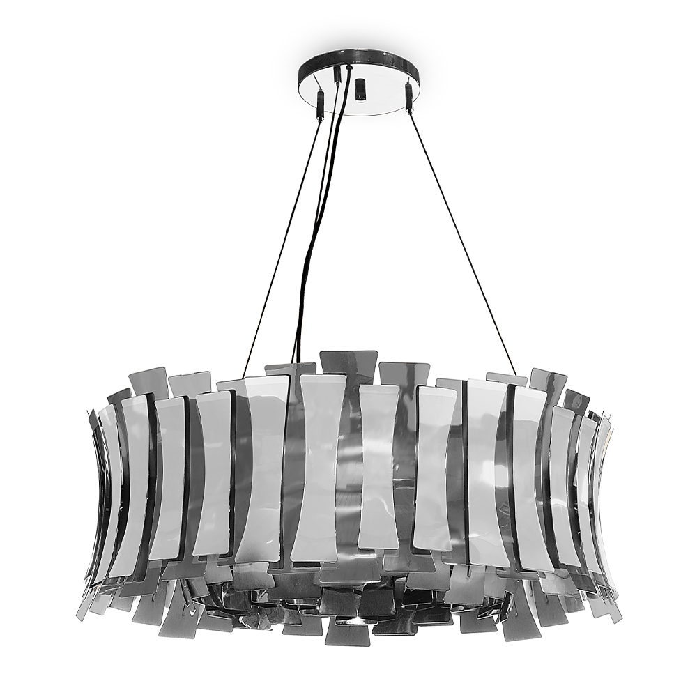 Elegant Round Suspension Lamp