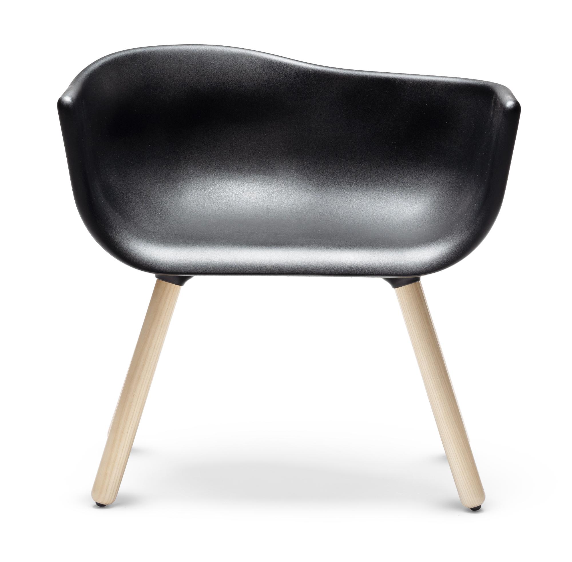 Tulip L Black Chair