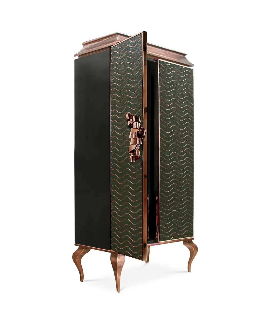 Mirage Organic Feather Armoire