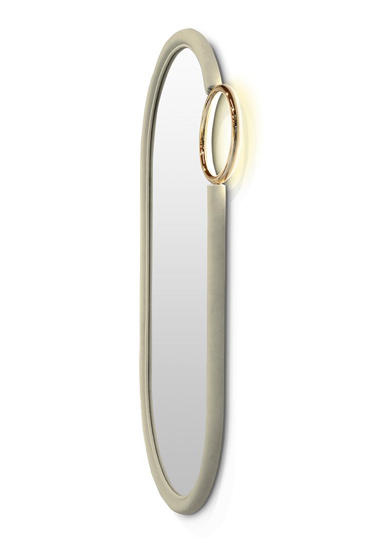 Sweet Swirl Petite Mirror