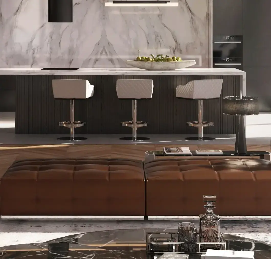 Rogue Swivel Bar Chair - 1