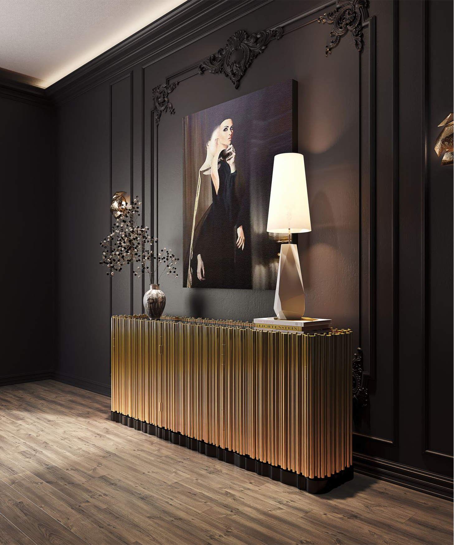 Harmony Gold Premium Sideboard