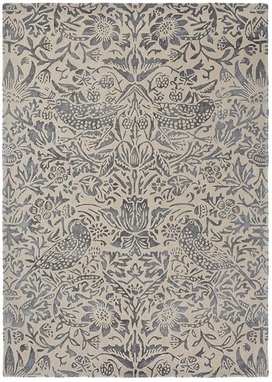 Designer Handtufted Beige & Grey Rug