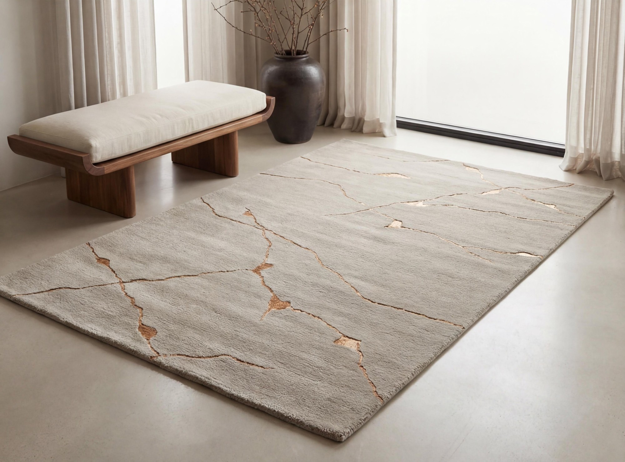 Pale Manuscript Heritage Rug