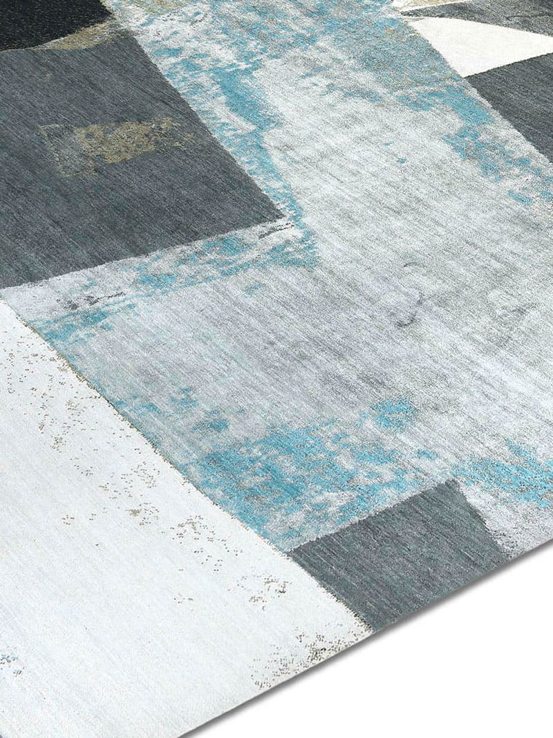 Green Rust Luxury Handmade Rug