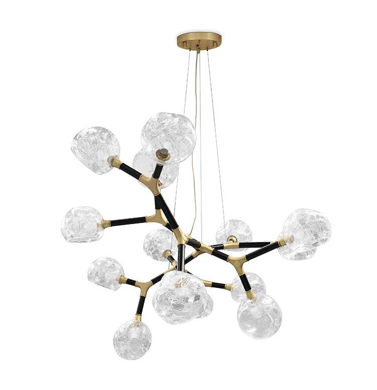 Multi-Shade Irregular Big Suspension Light