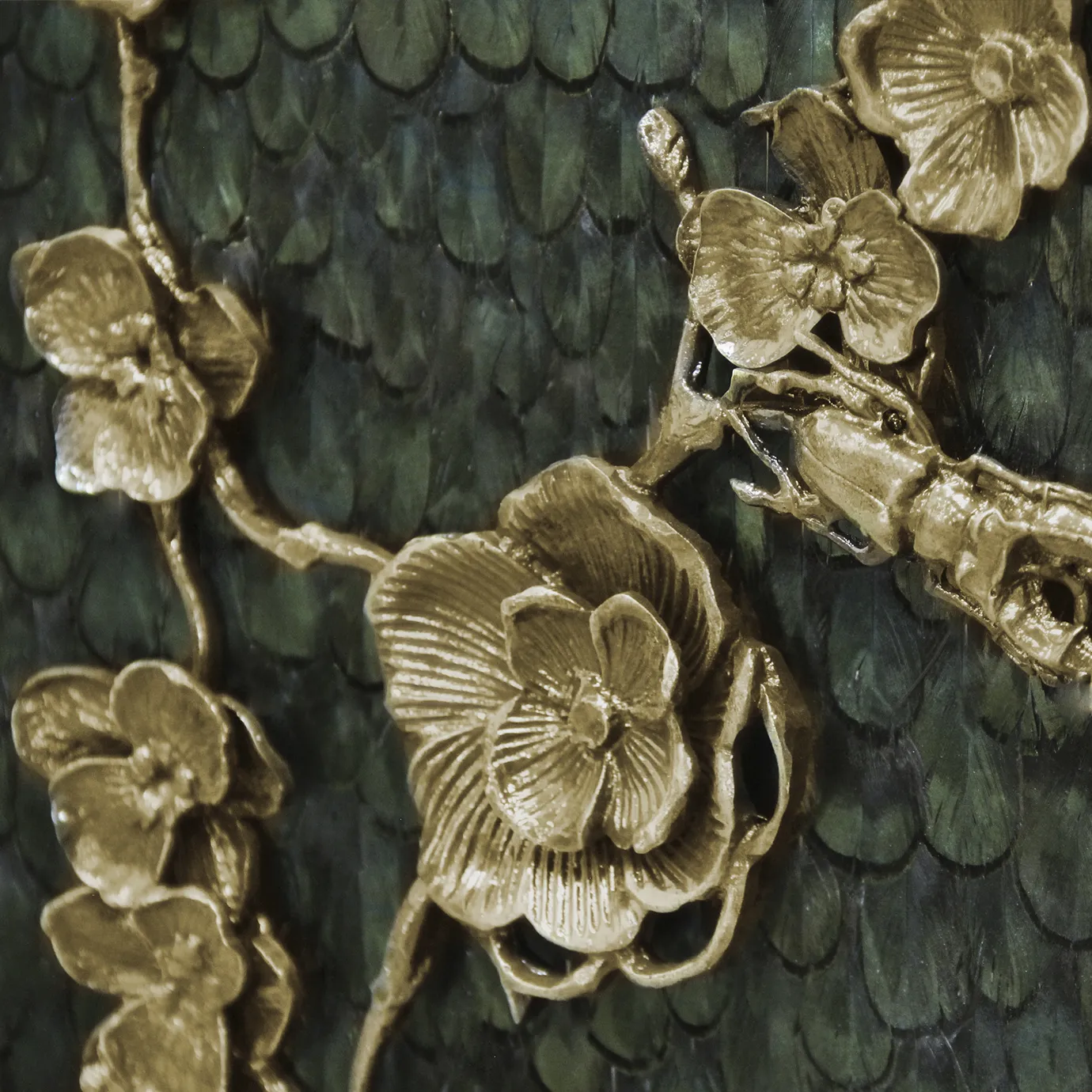 Mirage Peacock Feather Cabinet