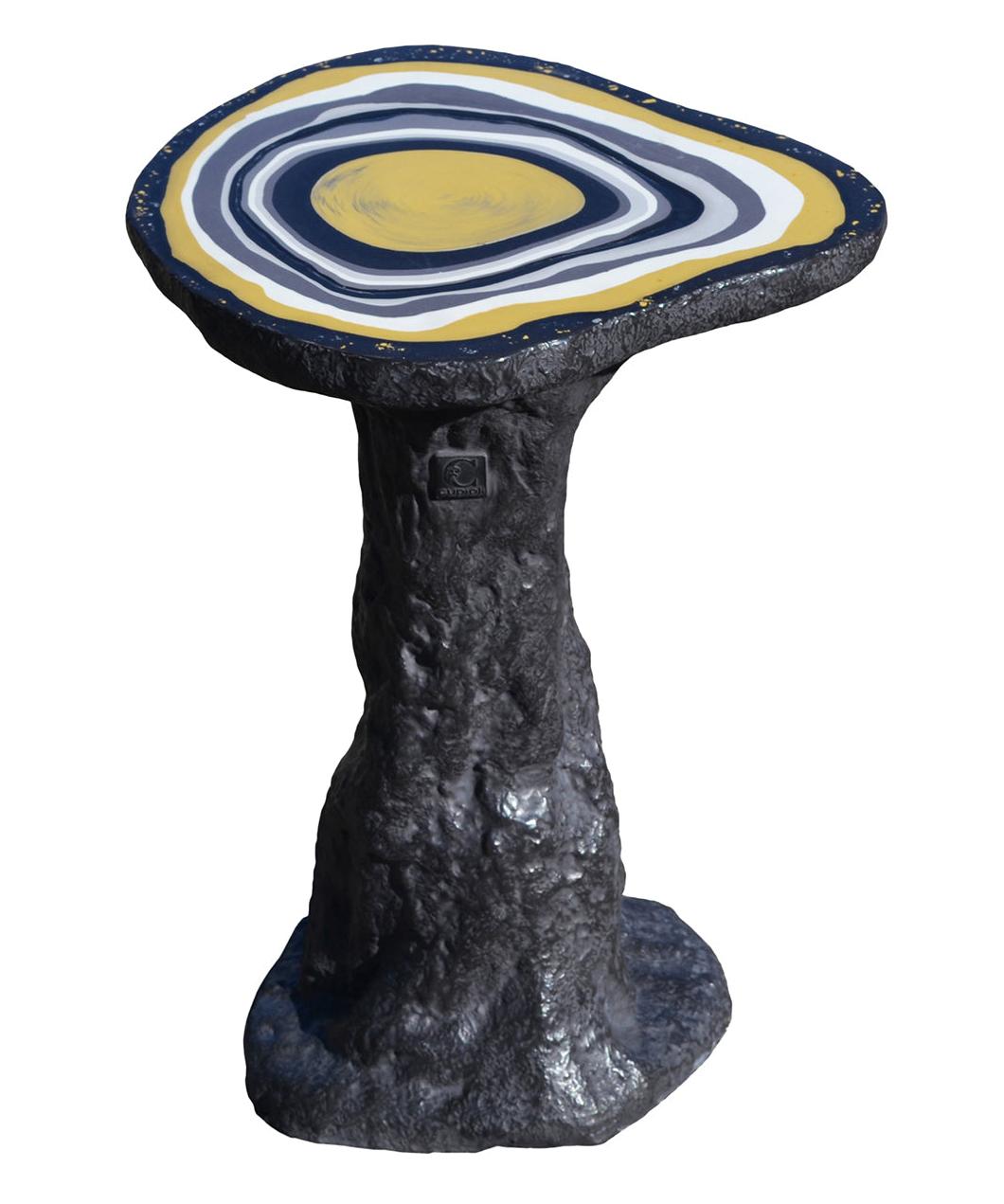 Black Charles Side Table