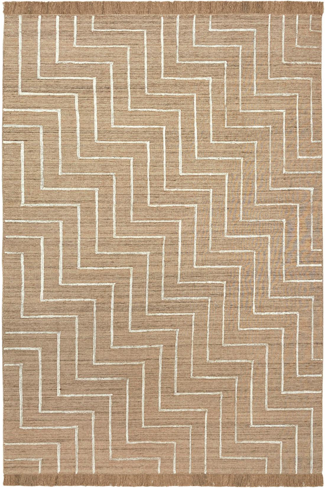 Beige Flatwoven Rug