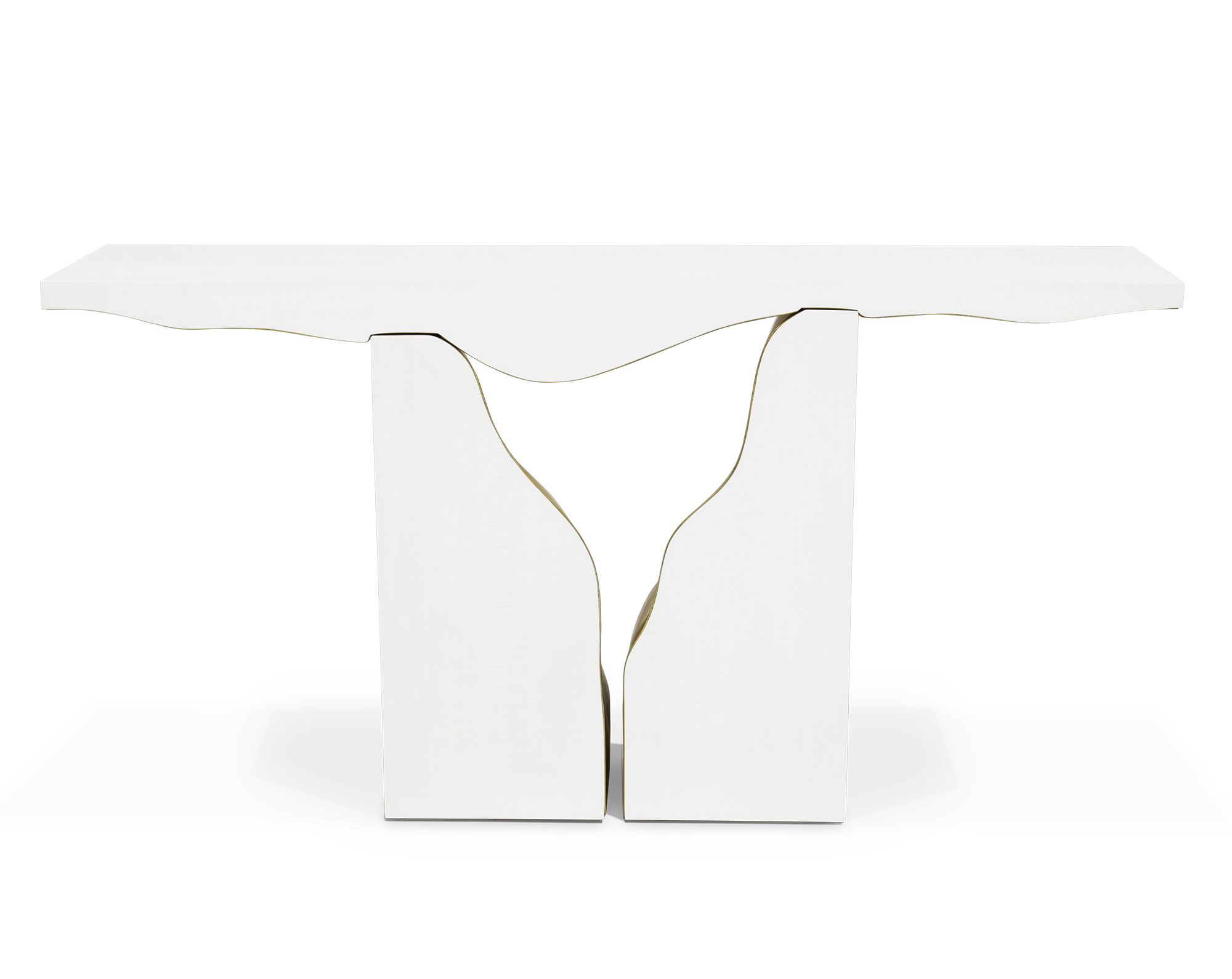 Fissure White Console