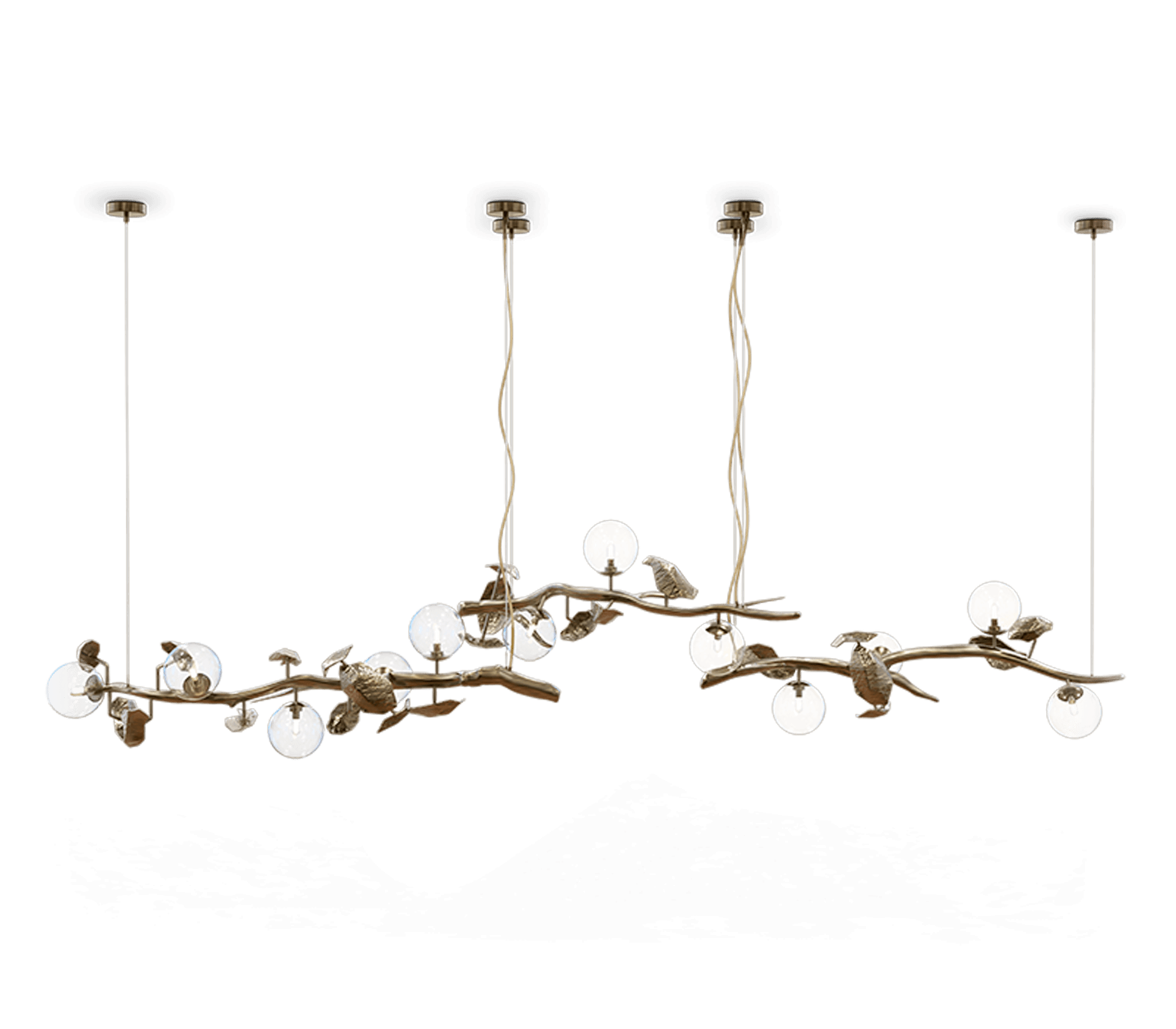 Athena Patina Suspension Lamp