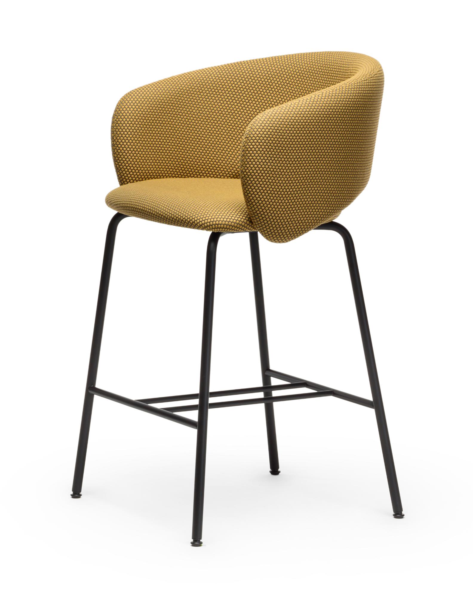 Bel M SG-65 Yellow Bar Stool