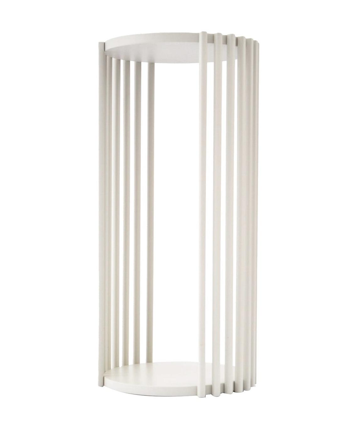 Round White Side Table