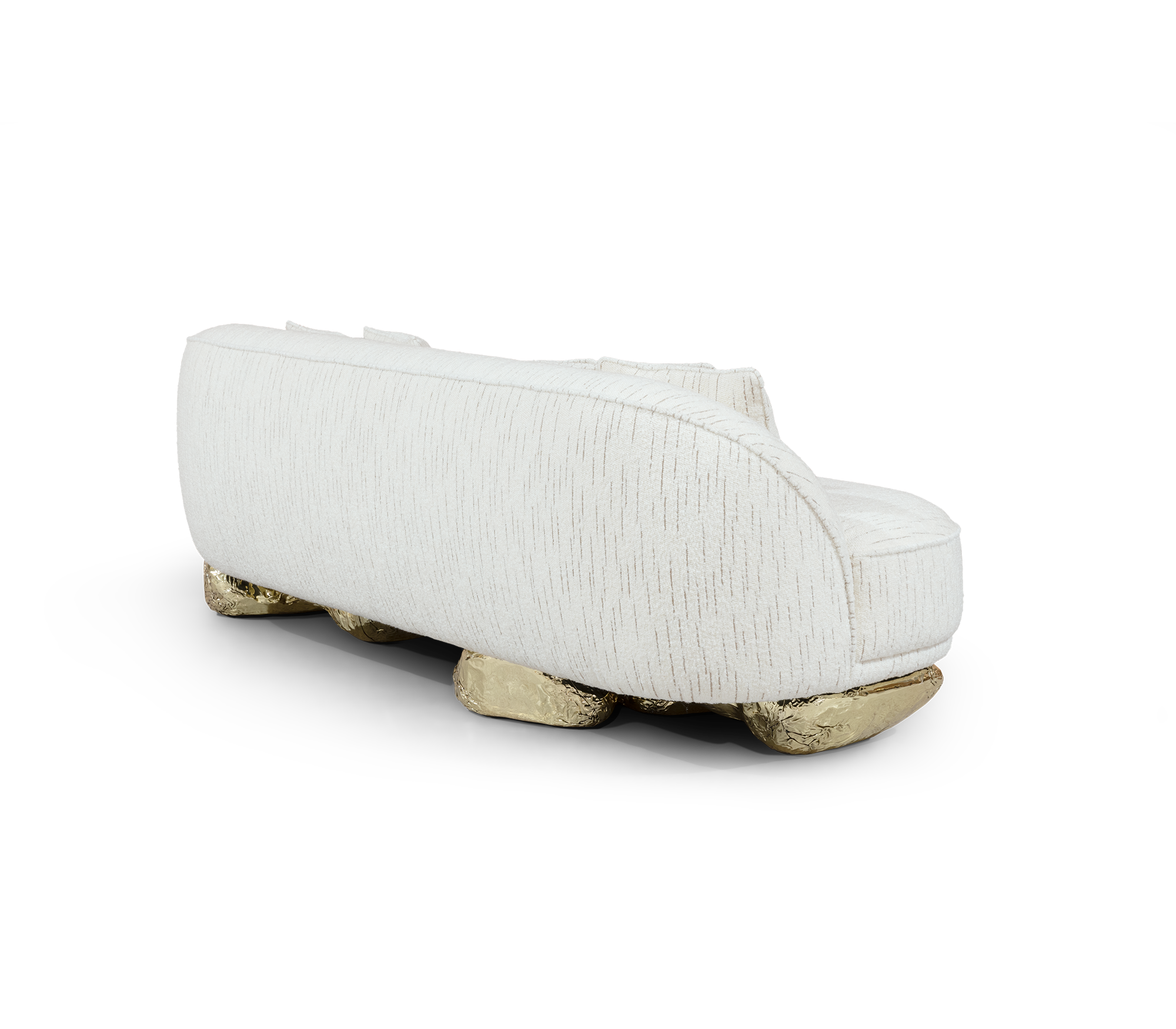 Angora White Sofa