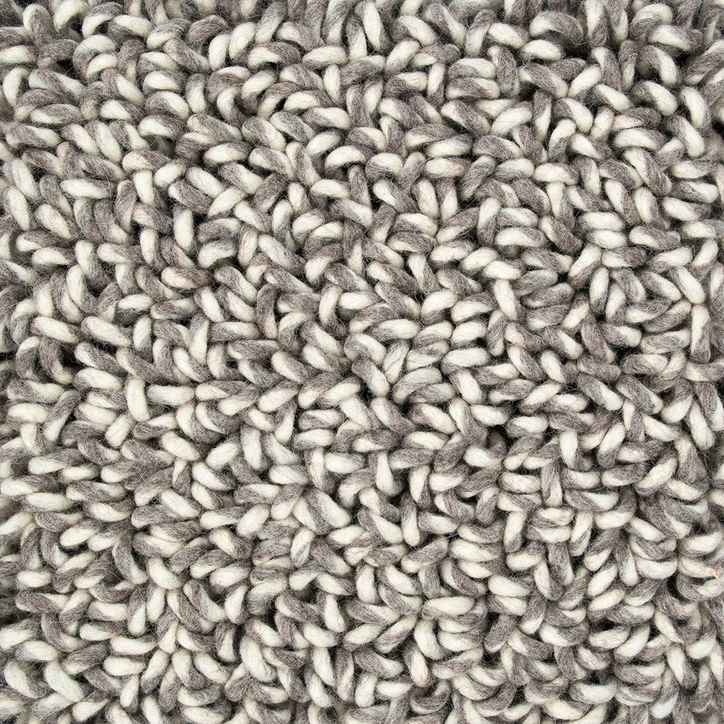 Nordic Stone Felted Loop Pile Rug