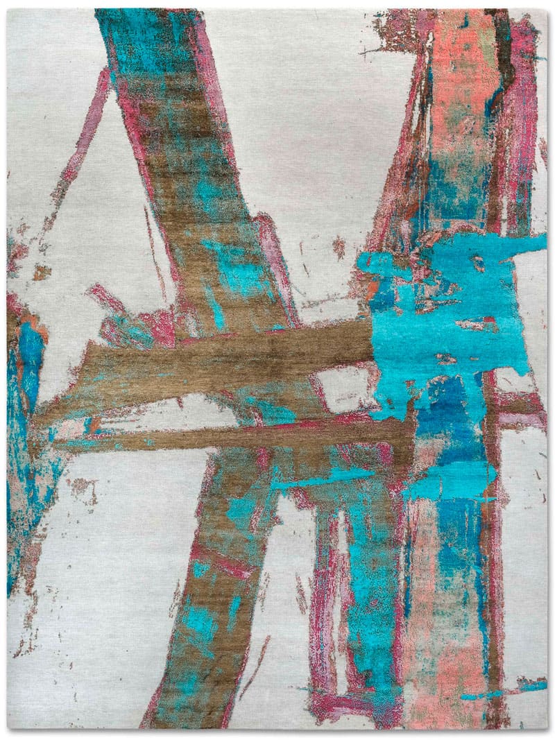 Portland Poetry Luxury Handmade Rug
