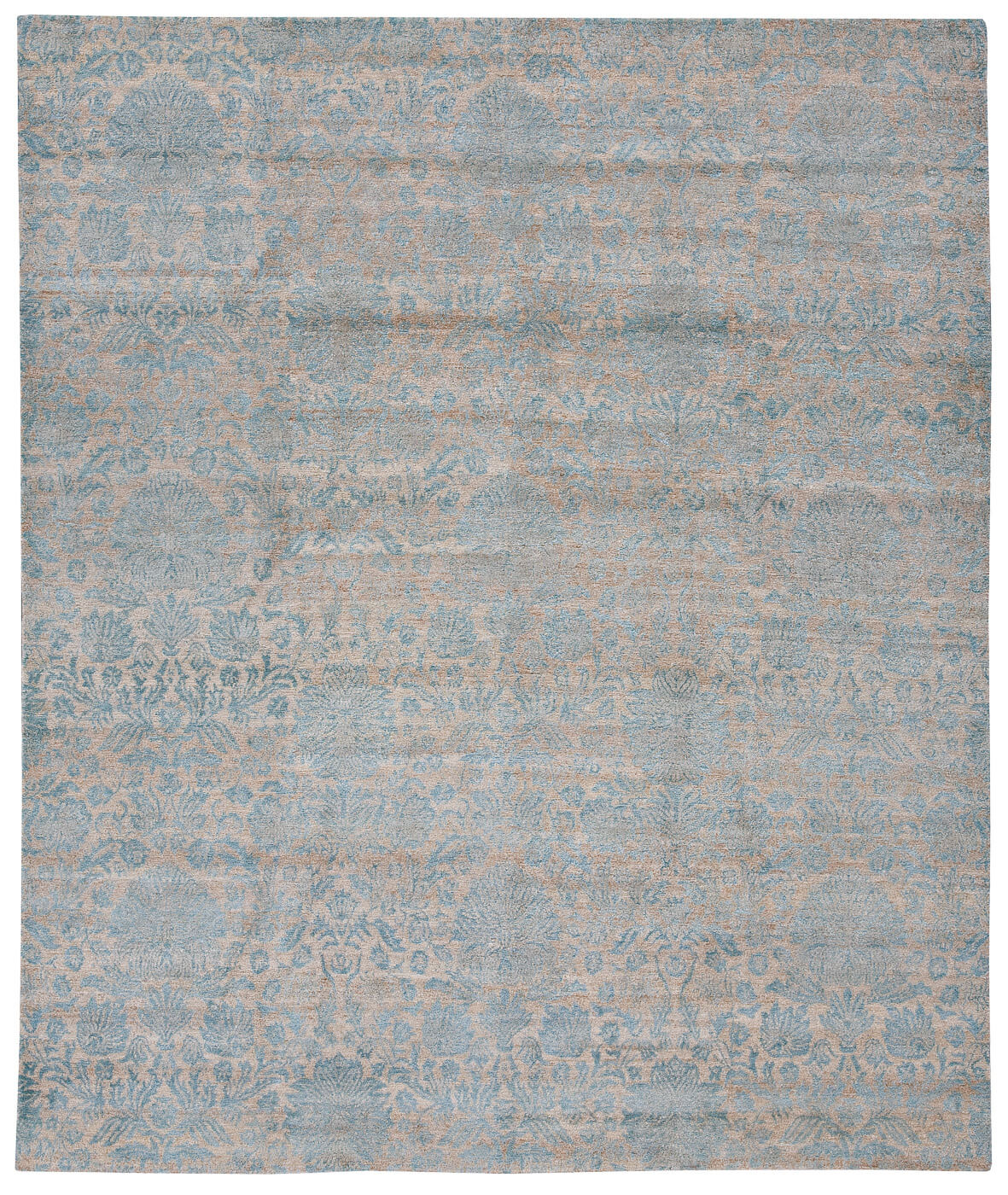 Hand-Knotted Verona Blue Rug