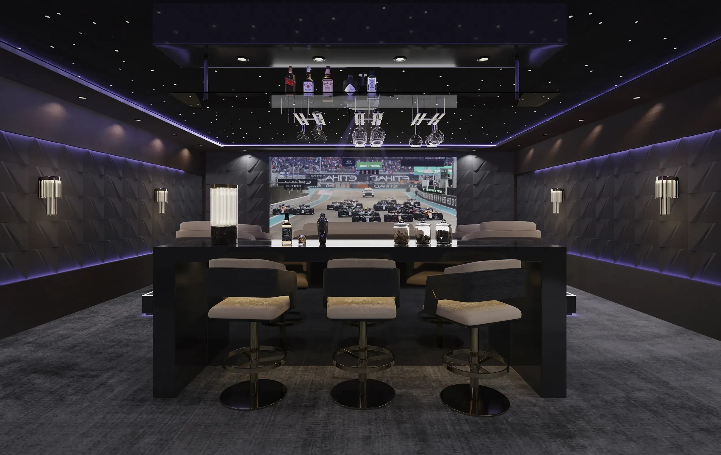 Crown Swivel Bar Chair - 4