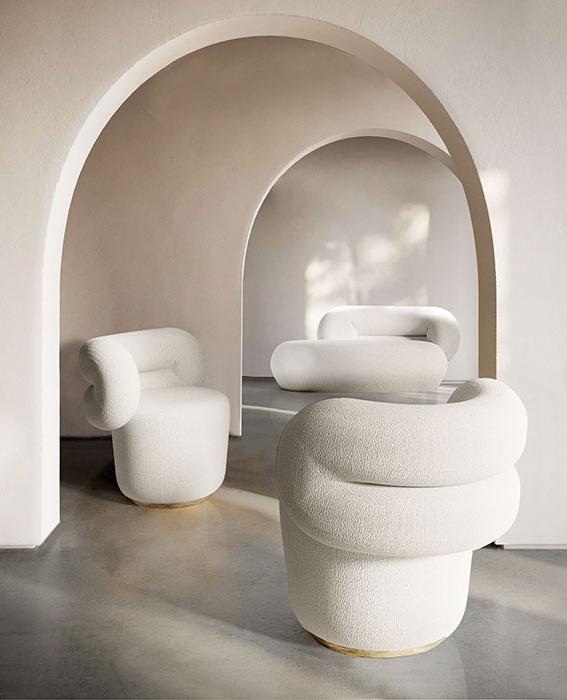 Zaria Small Armchair - 1