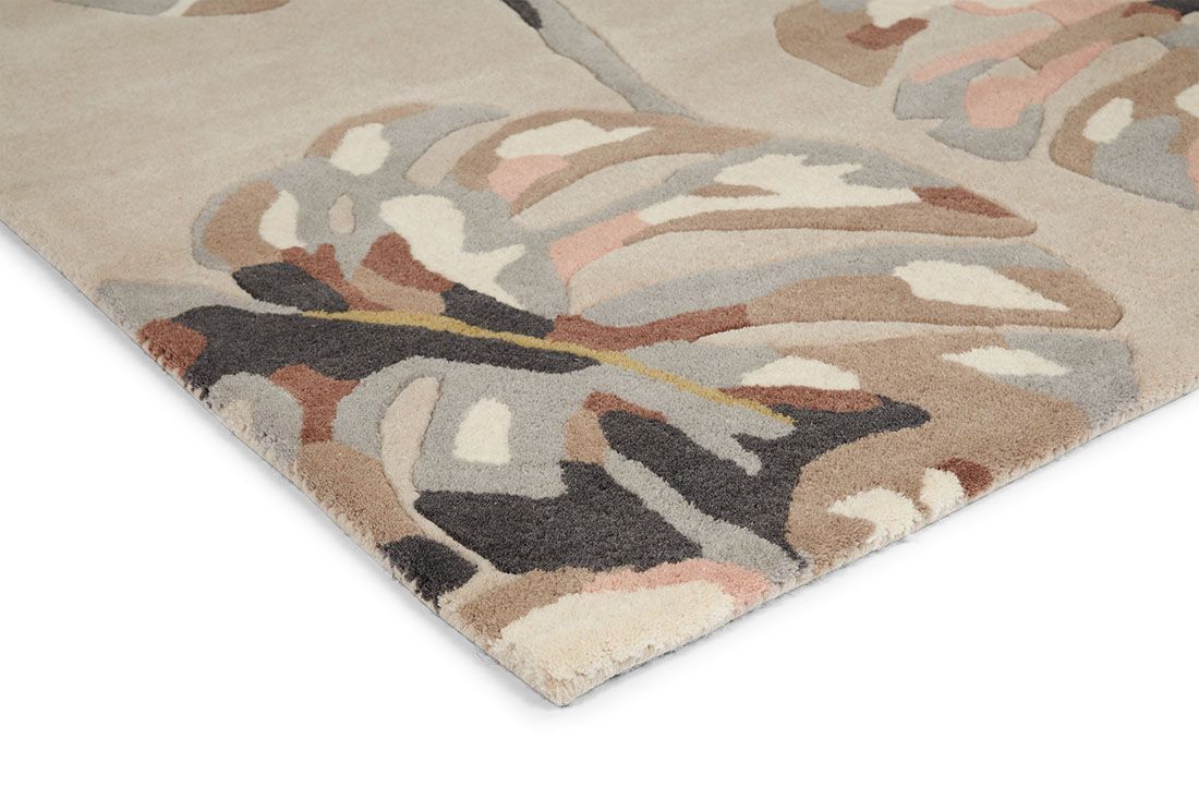Coonut Leaves Blush Rug
