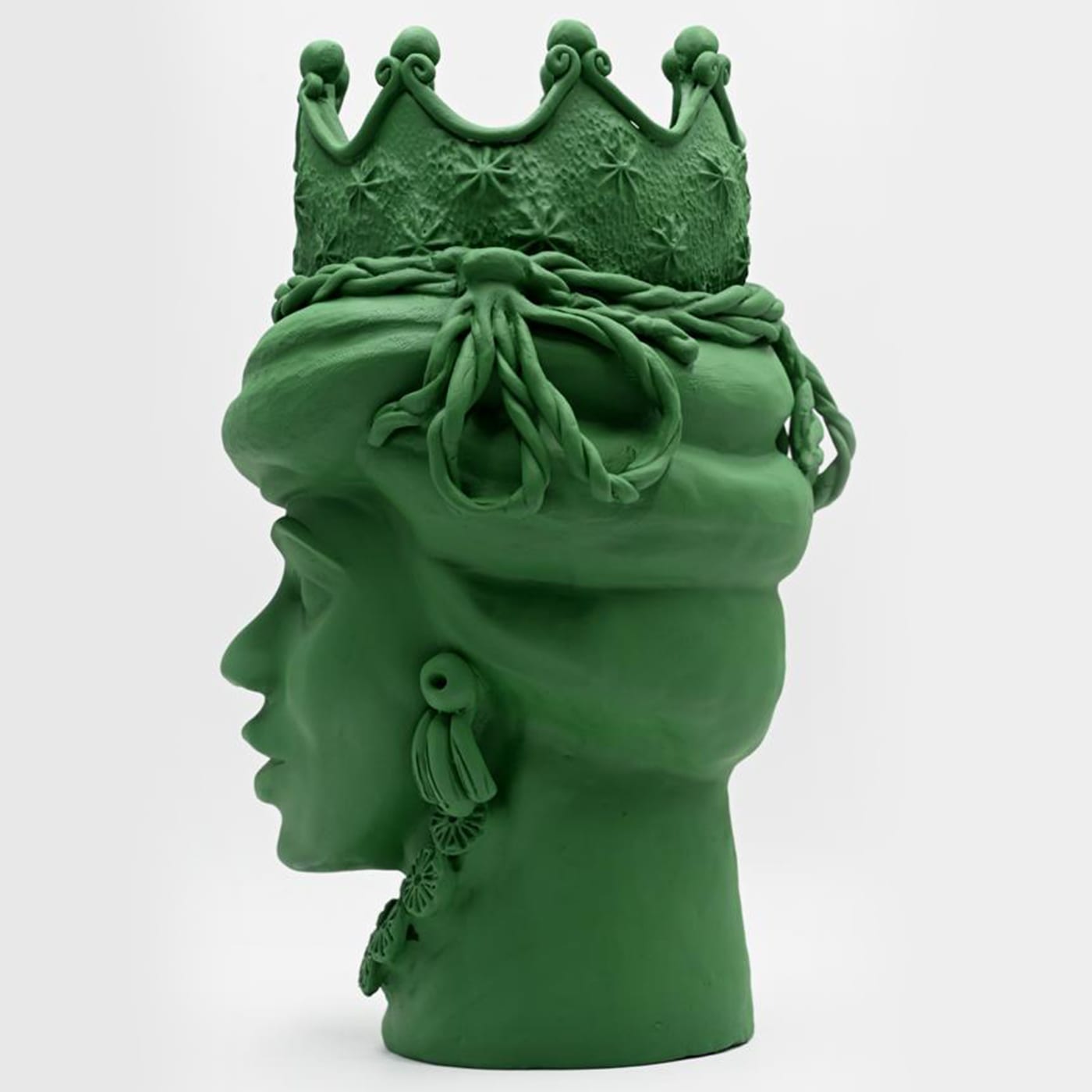 Moor's Head Green Sculpture