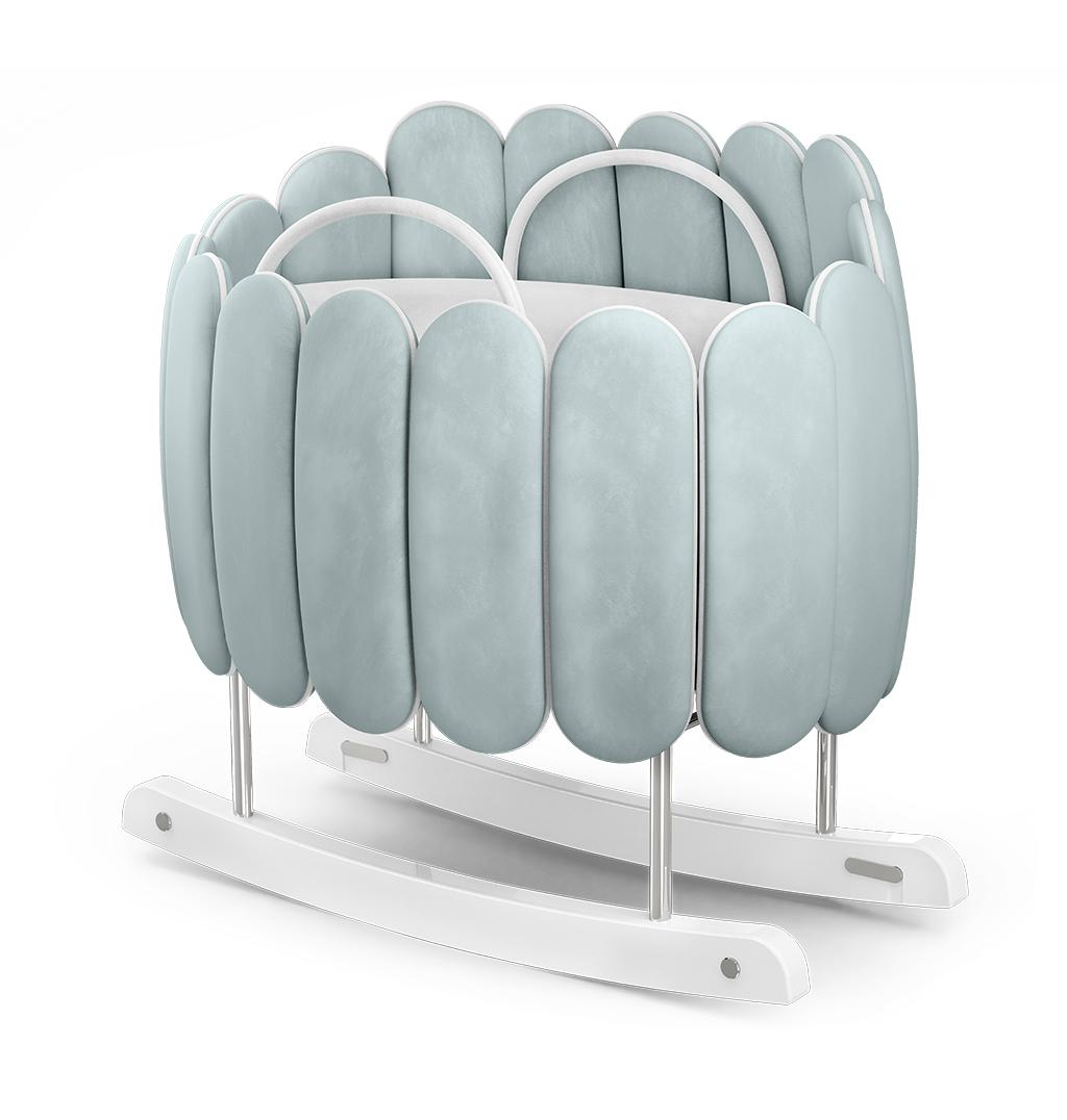 Lotus Gentle Rocking Crib