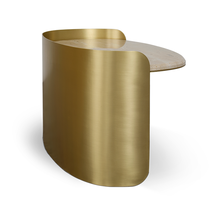 Franklin Scott Oval Side Table