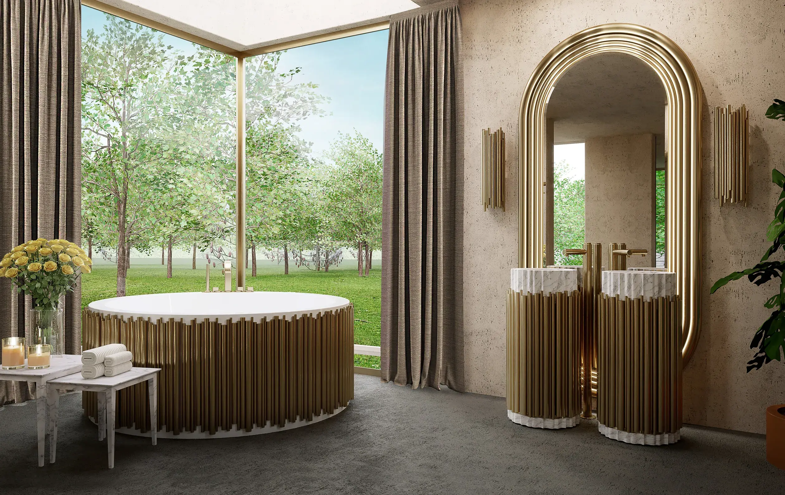 Harmony Soak Bathtub - 1
