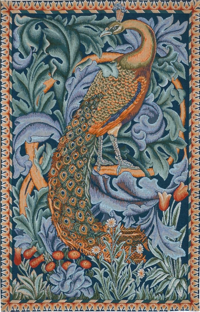 The Peacock by William Morris Tapestry