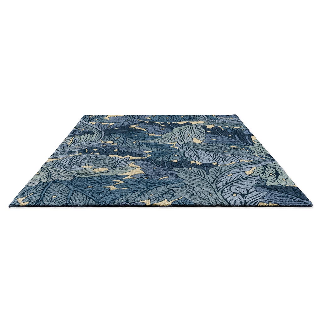 Indigo Thistle Outdoor Rug