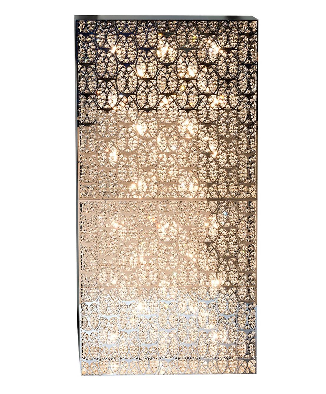 Domino Large Rectangular Sconce