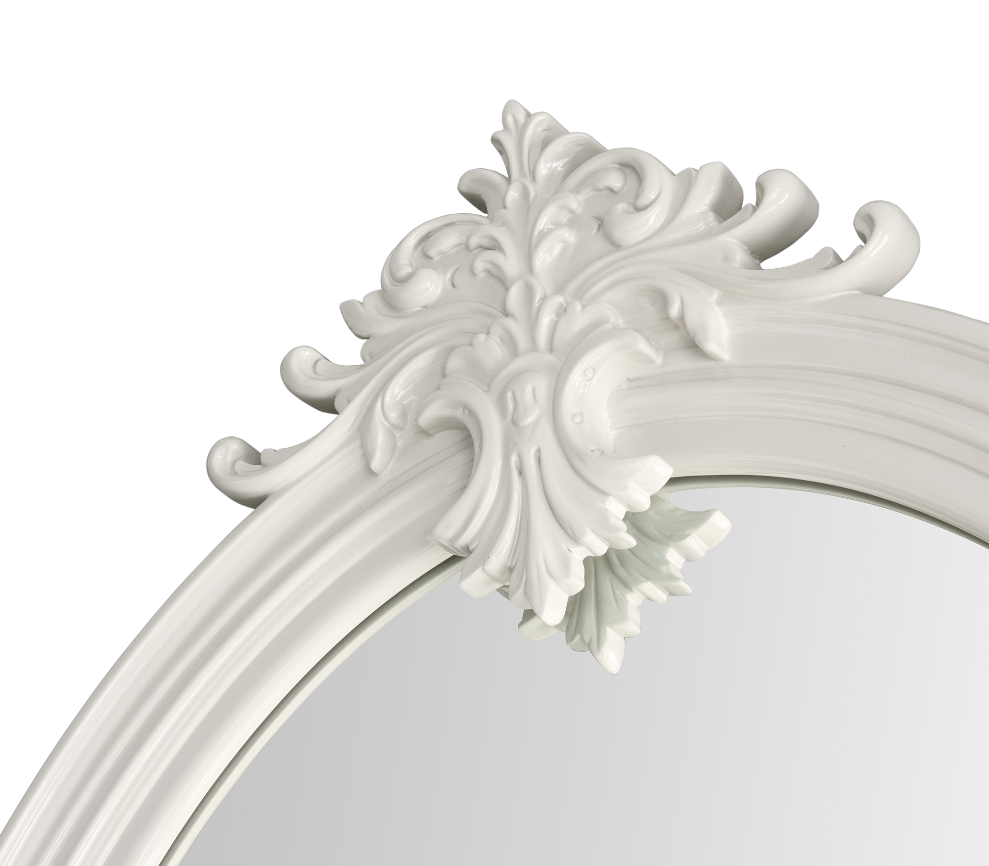 Antoinette Ivory Mirror