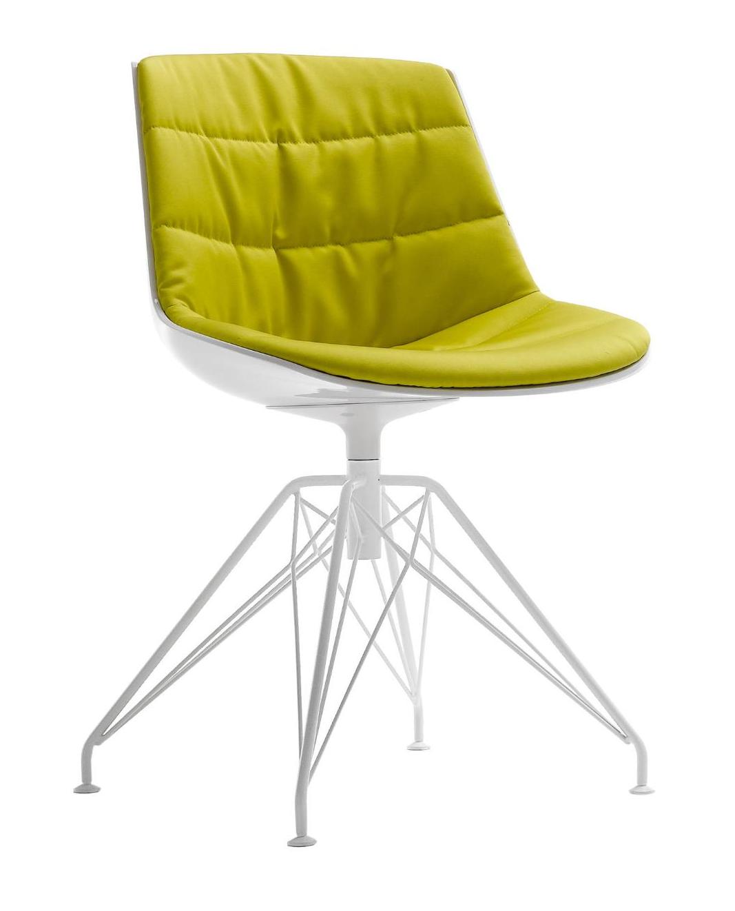 Flow White Chair Italian Minimalism