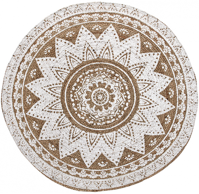 Africa Jute Round Rug