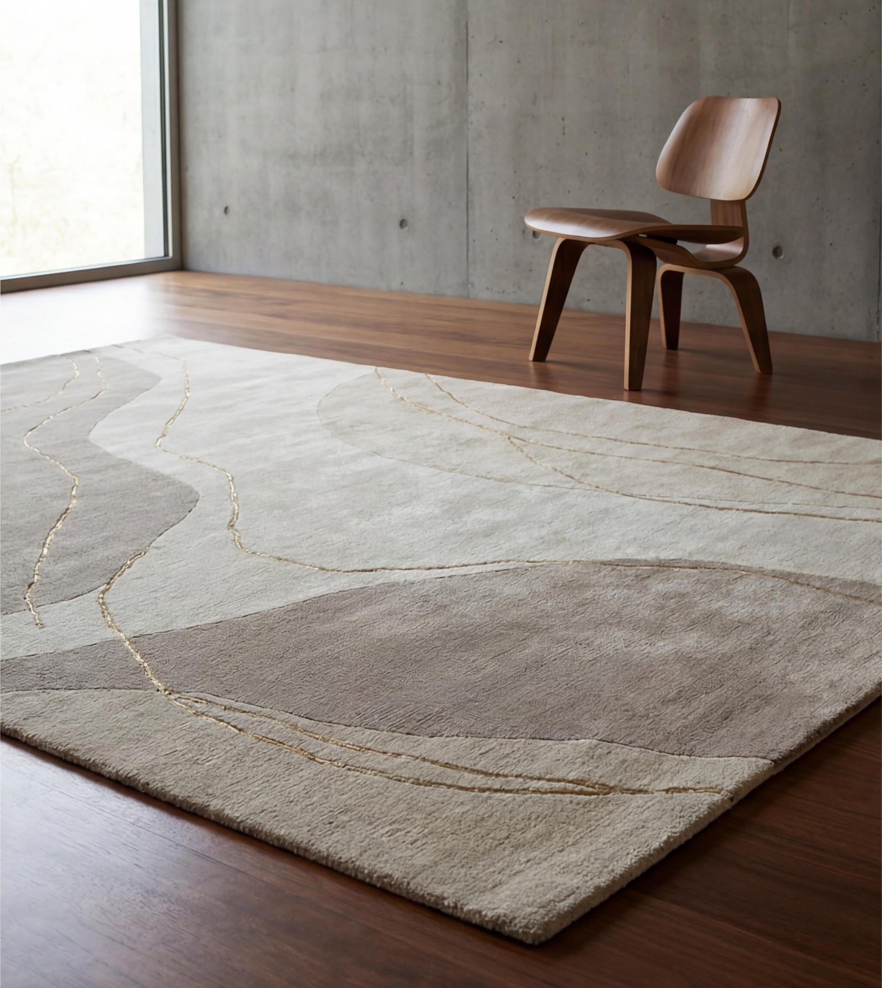 Soft Contours Luxury Rug