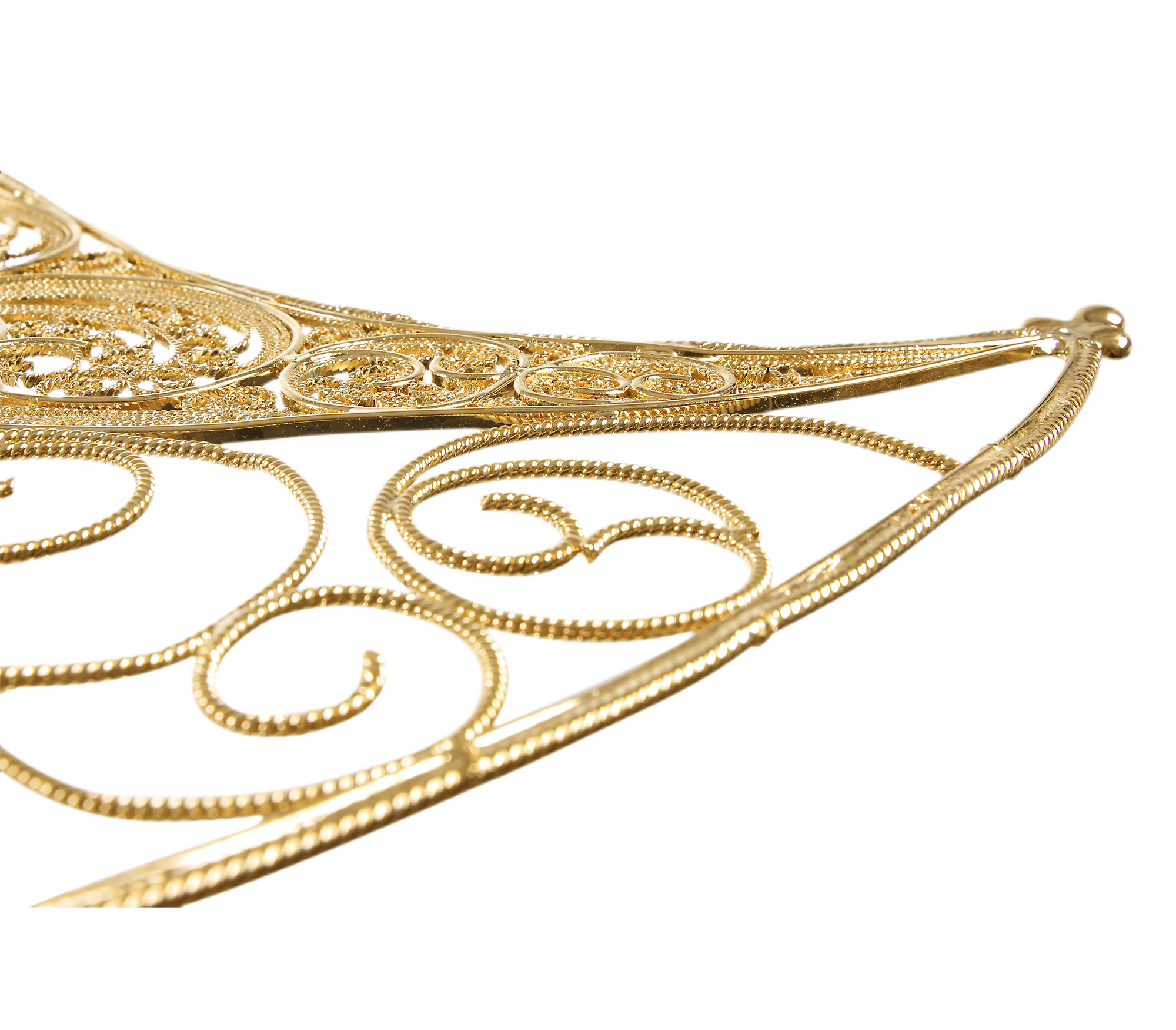 Ornate Filigree Mirror