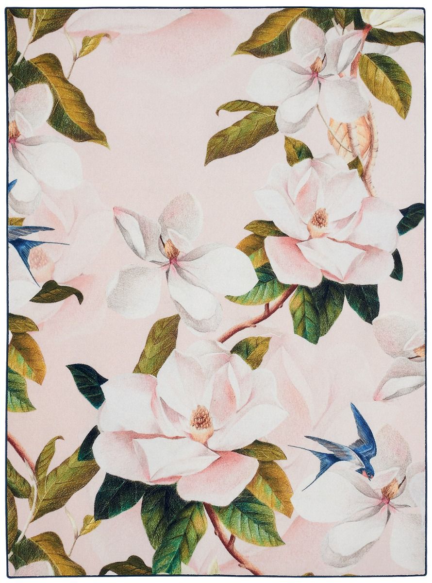 Opal Pink Handwoven Rug | Size: 4' 7