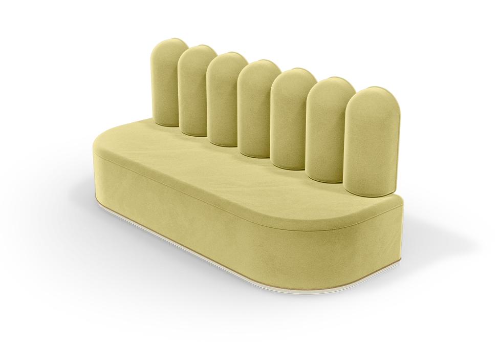 Fluffy Cloud II Snuggle Sofa