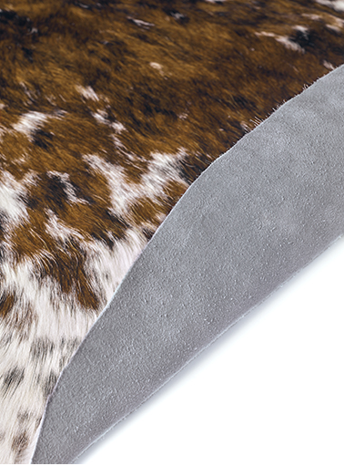 Brown & White Luxury Cowhide