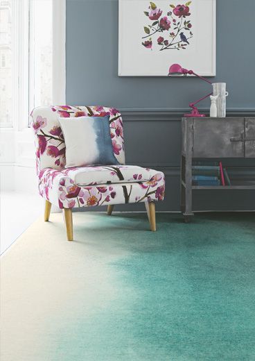 Bluebellgray Teal-paintbox Premium Rug