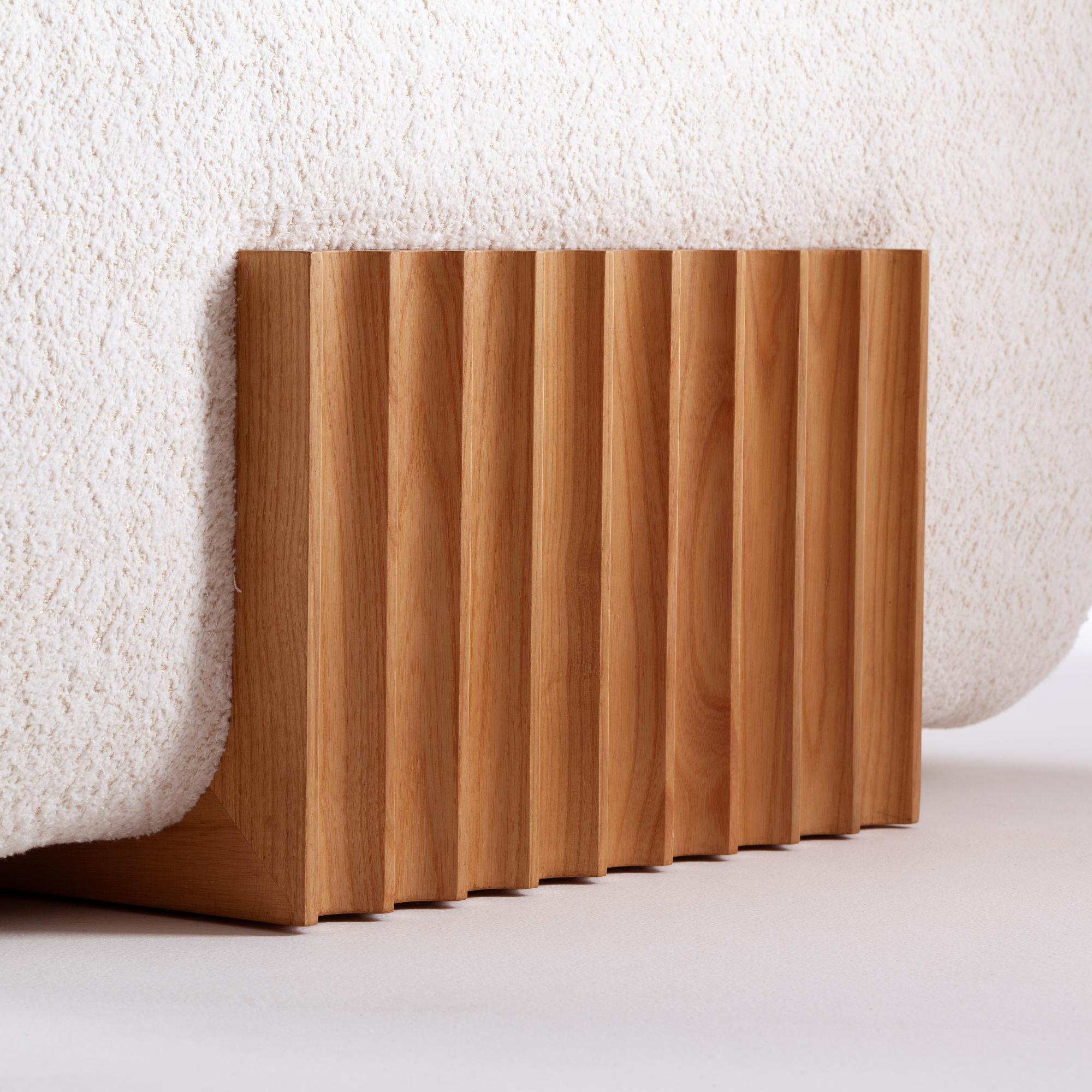 Carmel Wood Modular Sofa