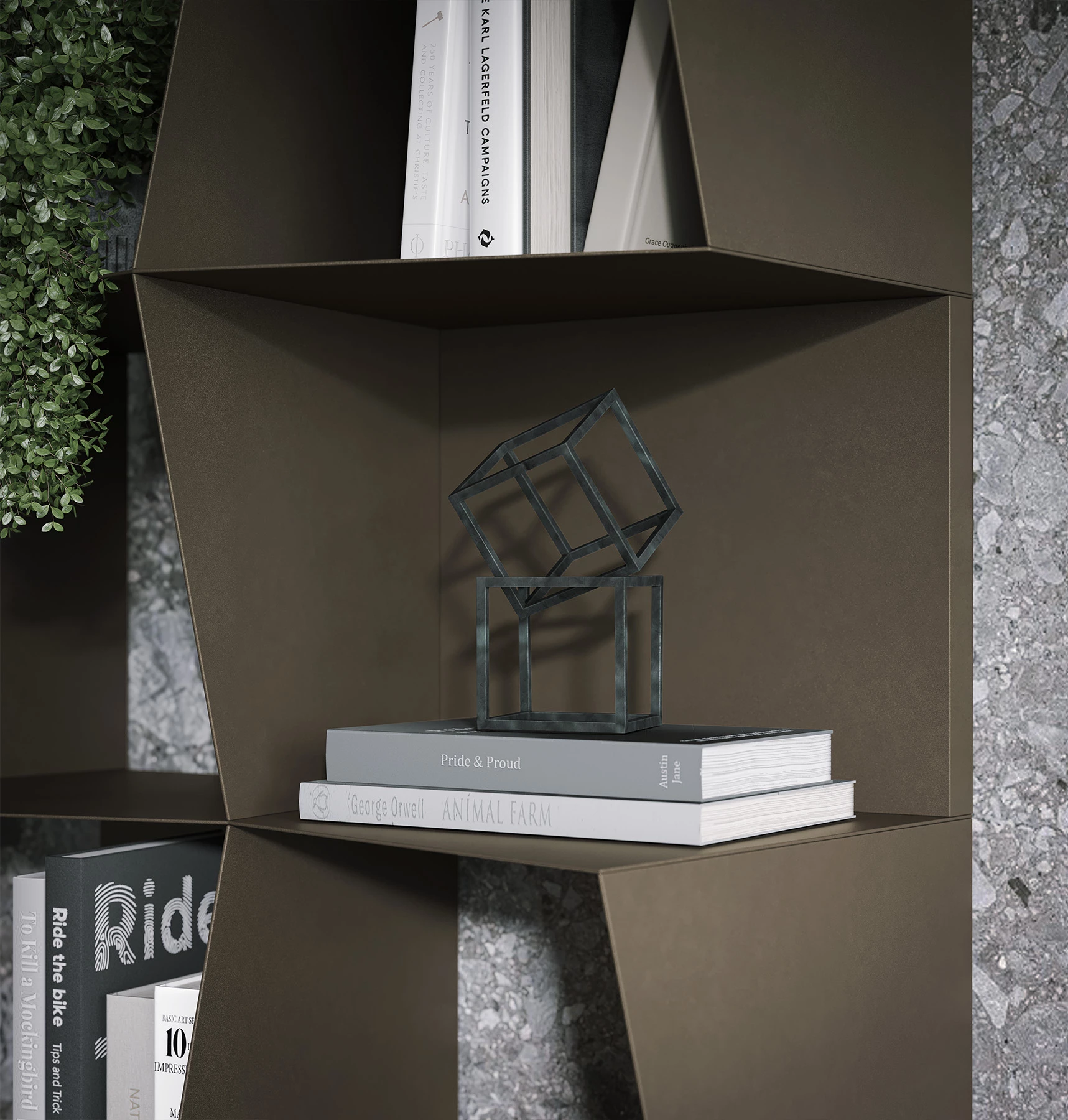 Checker Bookcase